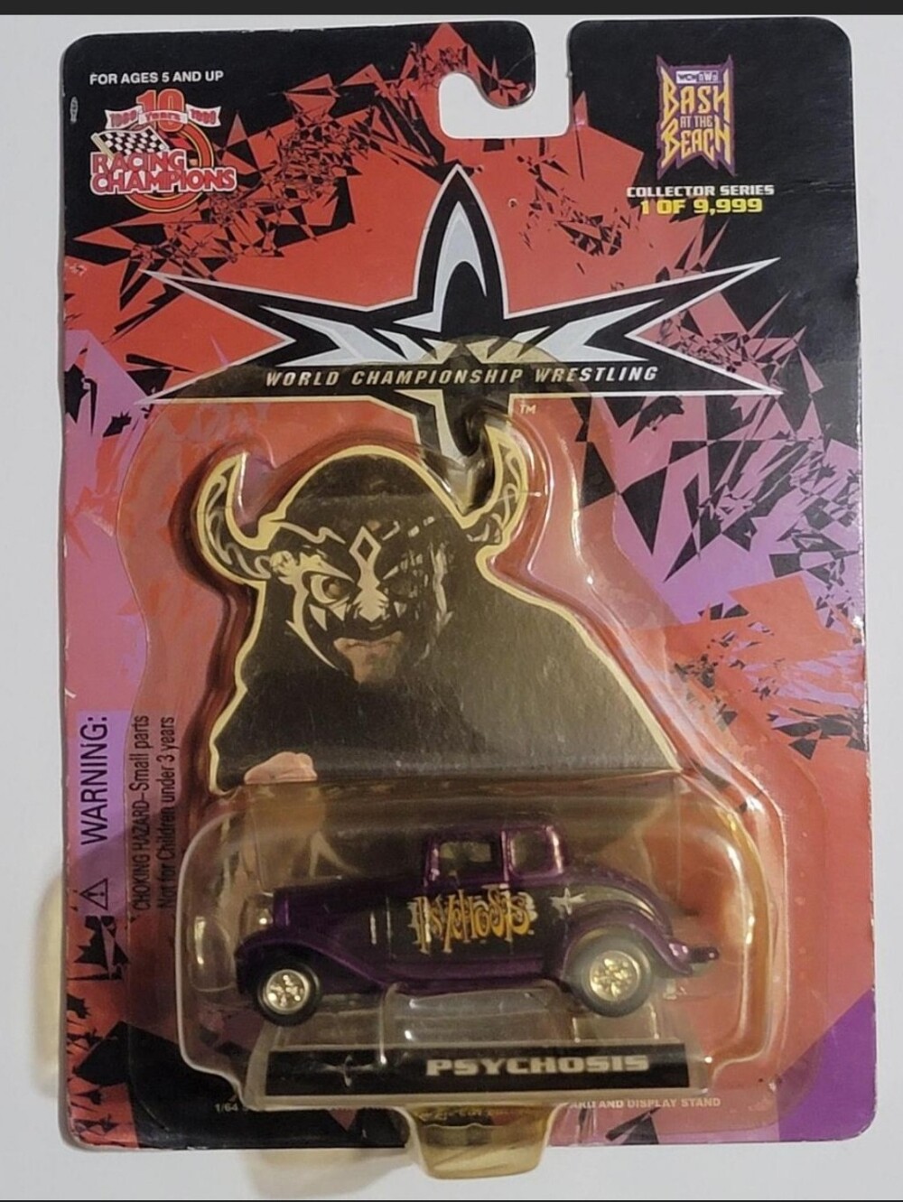 Psychosis WCW Nitro-Street Rods Die Cast Car by Racing Champions 1999